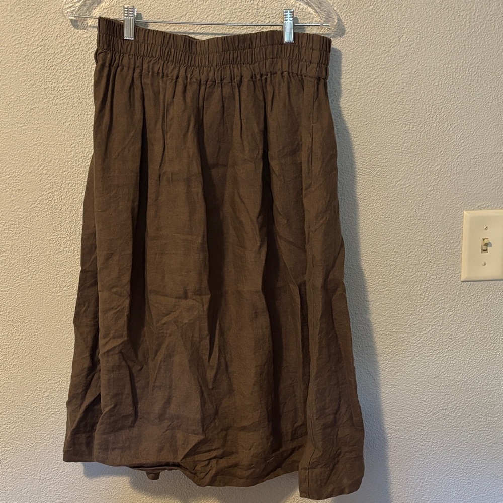 Not perfect linen skirt